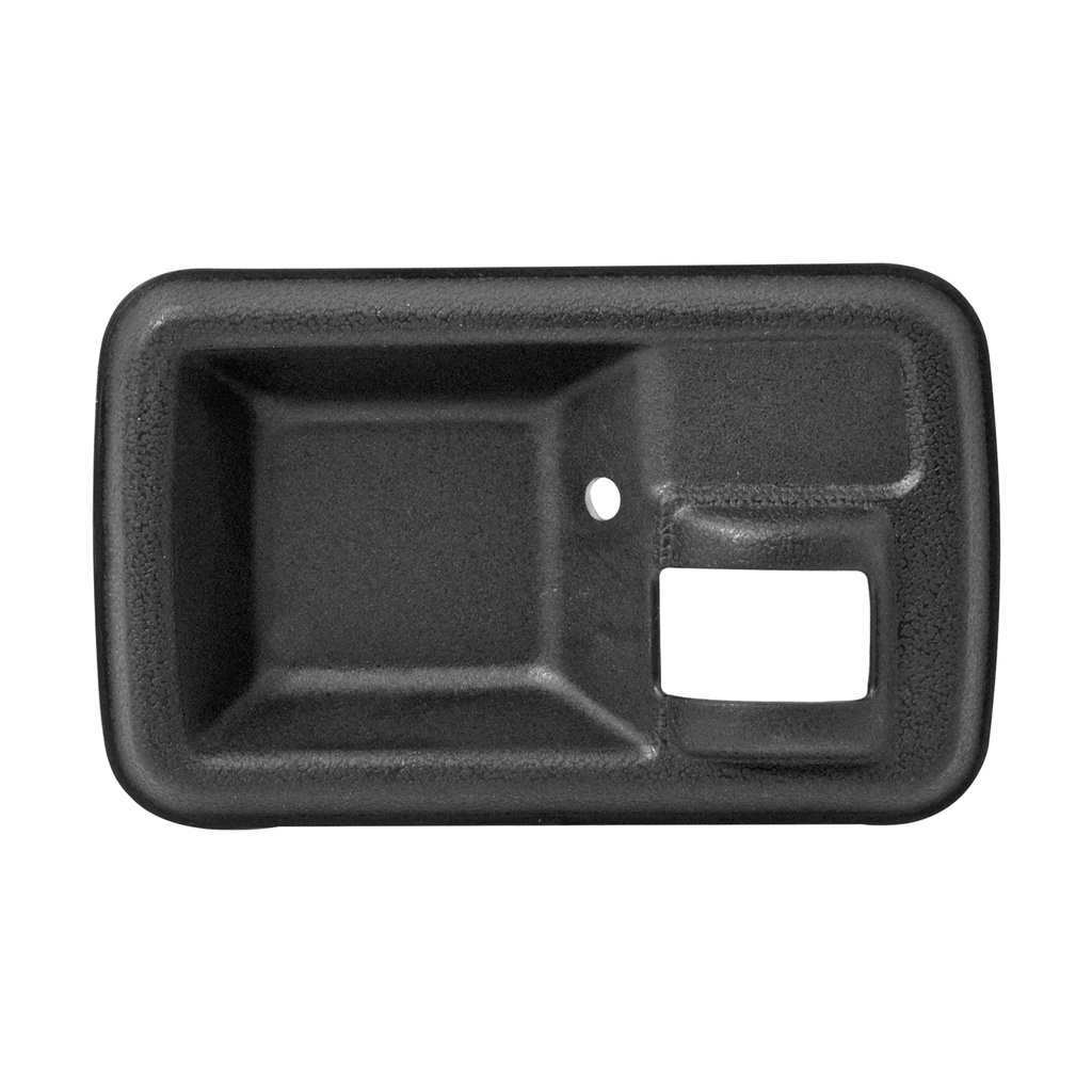 MANIJA INTERIOR SZ SUPER CARRY 80-90/SAMURAI SJ410 91-95  SOLO BISEL CORRUGADA NEGRA PLASTICO HUSHAN Derecho Delantera/Trasera  