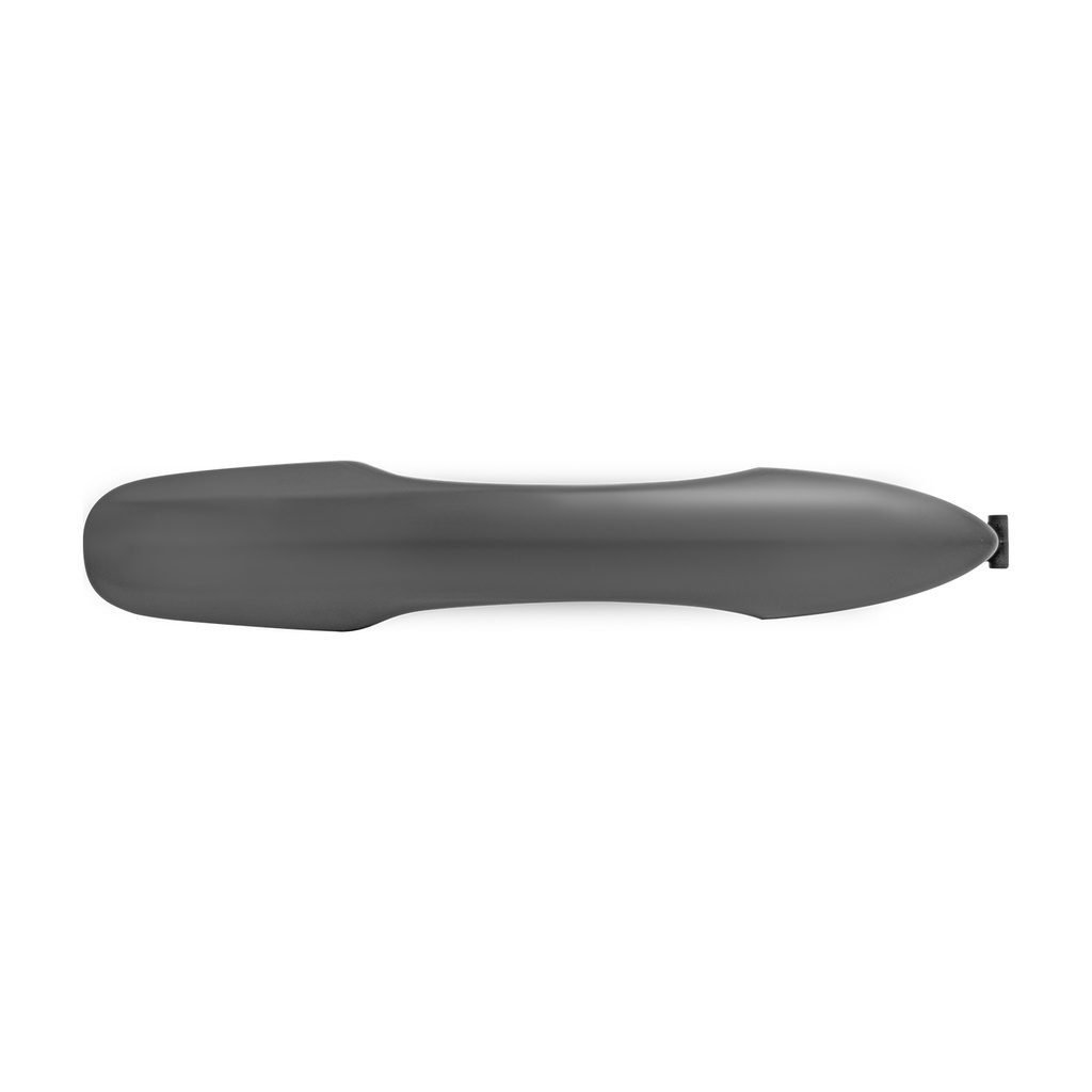 MANIJA EXTERIOR TY PRIUS 16-21/COROLLA 20-21/CAMRY 18-21/HIACE 20-21  SIN HOYO PARA LLAVE SIN SENSOR LISA NEGRA PLASTICO HUSHAN Derecho Delantera  