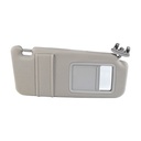 VISERA TY CAMRY 07-11  1 PIEZA CON ESPEJO SIN LUZ GRIS TELA TIPO ORIGINAL Derecho Delantera  