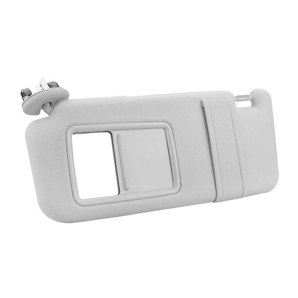 VISERA TY CAMRY 07-11  1 PIEZA CON ESPEJO CON LUZ GRIS TELA TIPO ORIGINAL Izquierdo Delantera  