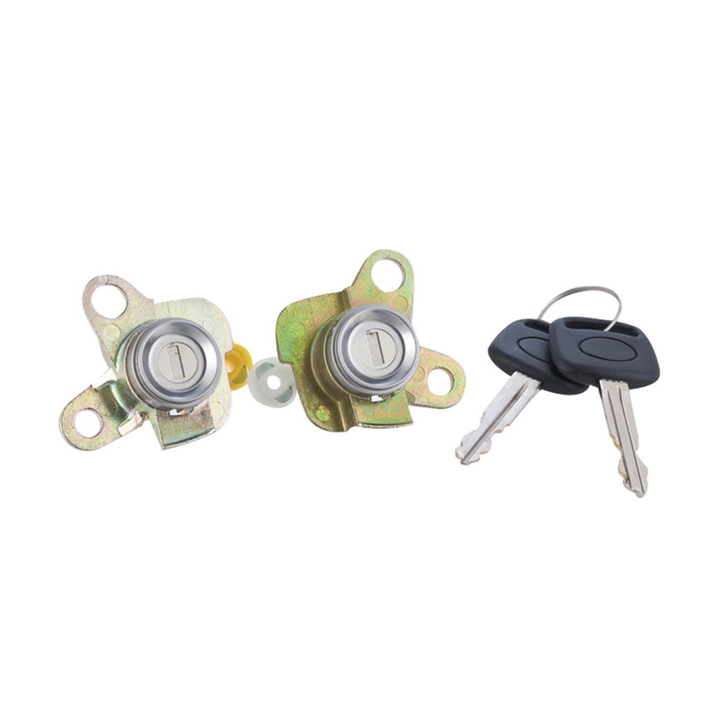 CILINDRO PARA PUERTA TY COROLLA 98-02  JUEGO METAL CROMADO TIPO ORIGINAL    