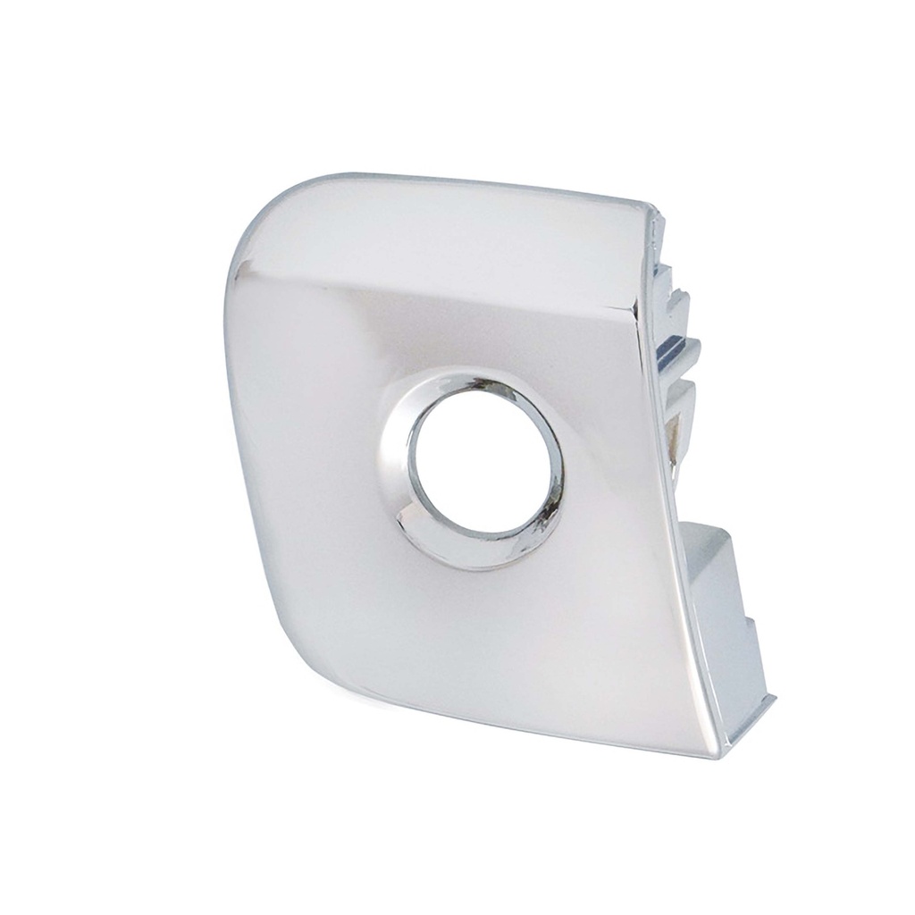 MANIJA EXTERIOR TY HIACE 06-19  CON HOYO PARA LLAVE SOLO CUBIERTA CROMADA PLASTICO HUSHAN Derecho Delantera  