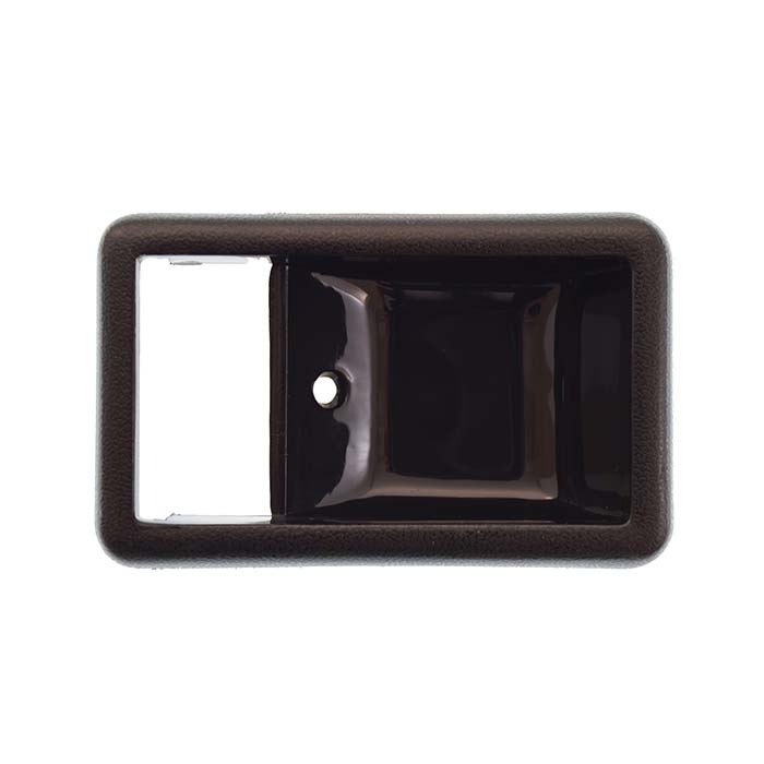 MANIJA INTERIOR TY HILUX 84-88  SOLO BISEL NEGRO PLASTICO HUSHAN Derecho/Izquierdo   