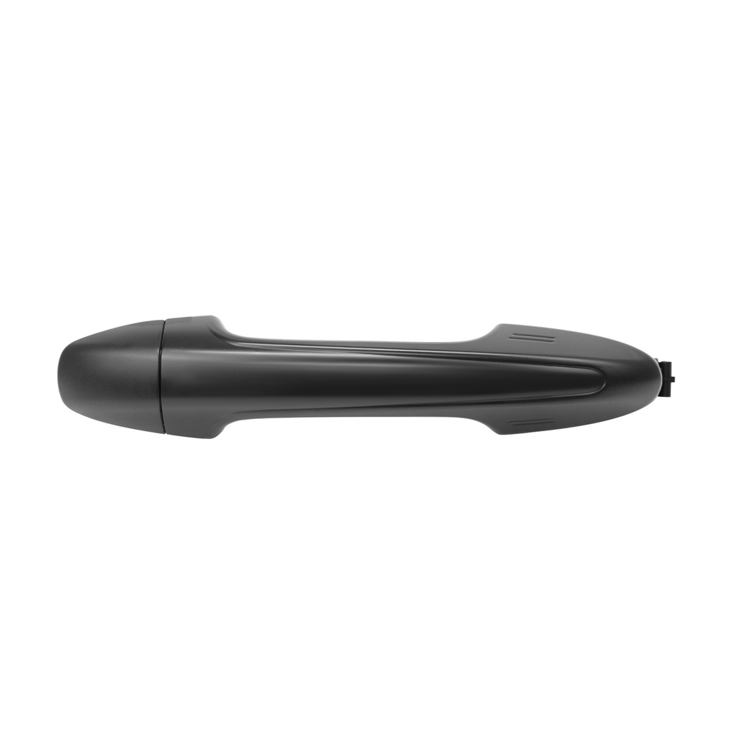 MANIJA EXTERIOR TY HILUX SRV 16-20/RAV4 13-18  SIN HOYO PARA LLAVE CON SENSOR LISA PARA PINTAR 6 PINS NEGRA PLASTICO HUSHAN Derecho Delantera  