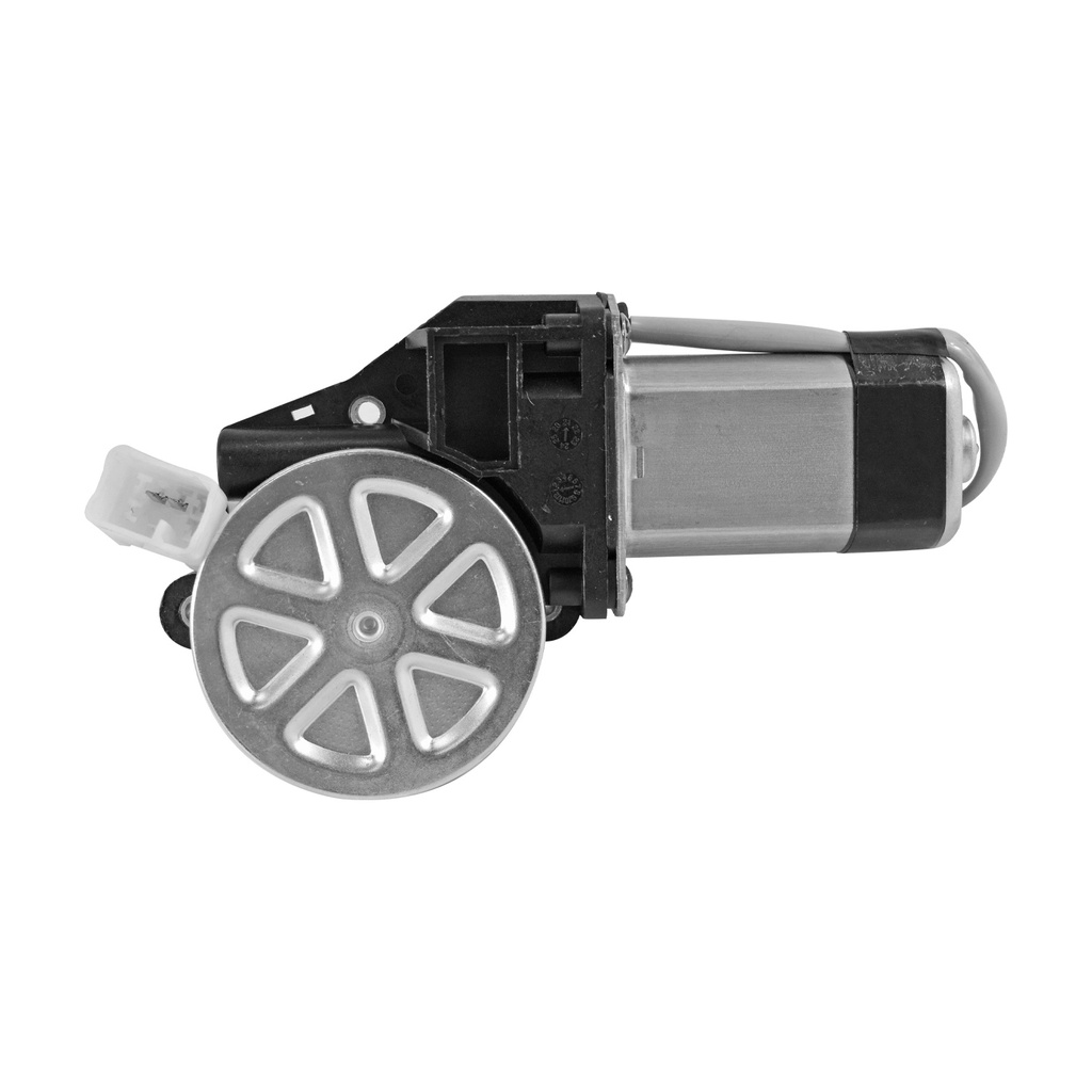 MOTOR DE ELEVADOR ELECTRICO TY HILUX VIGO 05-15  2 PINS 7 DIENTES ENCHUFE RECTO ESPUELA 12VCC HUSHAN 3 36 CM Derecho Delantera  