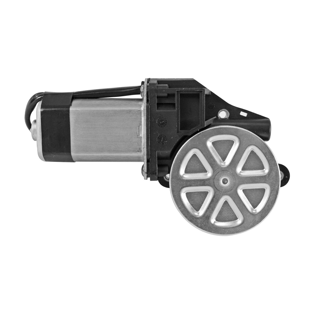 MOTOR DE ELEVADOR ELECTRICO TY HILUX VIGO 05-15  2 PINS 7 DIENTES ENCHUFE RECTO ESPUELA 12VCC HUSHAN 3 36 CM Izquierdo Delantera  