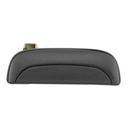 MANIJA EXTERIOR DG H100/H100 VAN 02-05  CORRUGADA NEGRA PLASTICO HUSHAN Derecho Delantera  