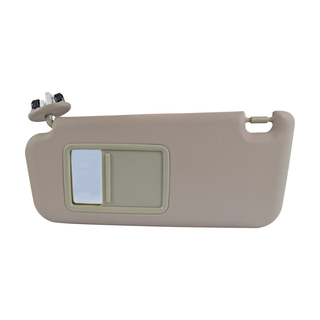VISERA TY RAV4 06-12  1 PIEZA CON ESPEJO CON LUZ BEIGE PLASTICO TIPO ORIGINAL Izquierdo Delantera  
