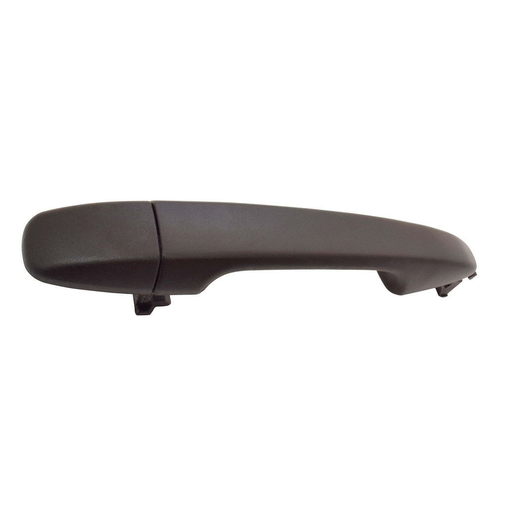 MANIJA EXTERIOR TY SIENNA 11-17  SIN HOYO PARA LLAVE SIN SENSOR CORRUGADA NEGRA PLASTICO HUSHAN Derecho Delantera  