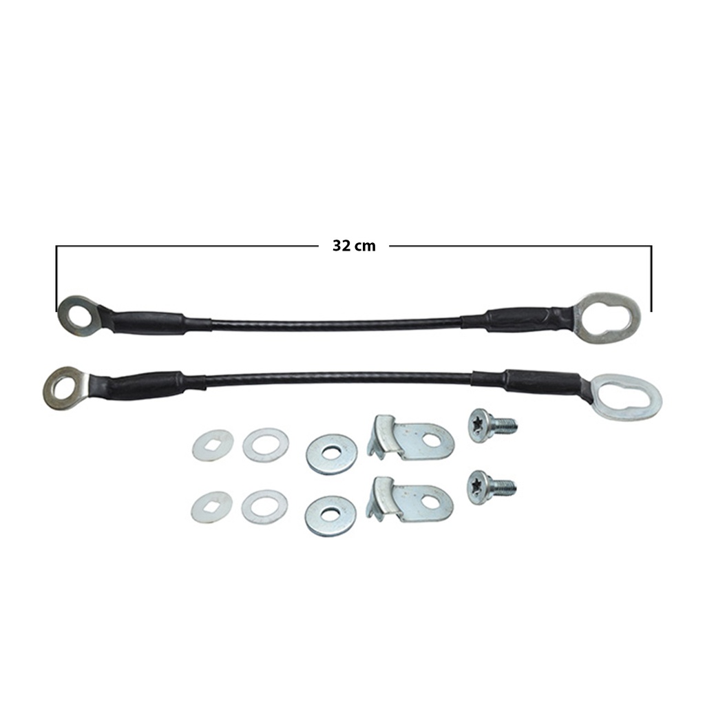 CABLES DE TAPA TY TACOMA 05-15  JUEGO 32CM HUSHAN Derecho/Izquierdo   