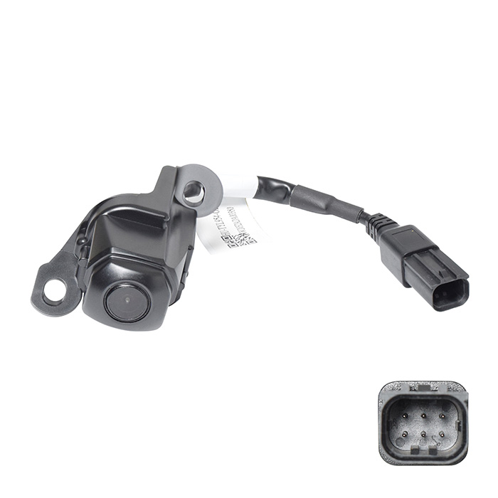 CAMARA DE REVERSA TY TACOMA 16-18  CON CONECTOR TIPO ORIGINAL 6 PINS SIN CABLE 12VCC PLUG & PLAY 86790-04030 HUSHAN    