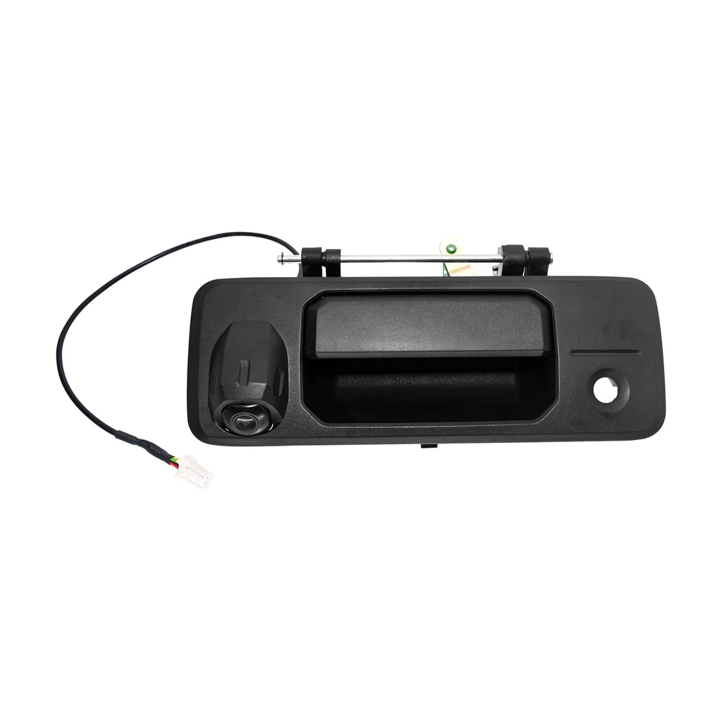 MANIJA DE TAPA TY TACOMA 16-20/TUNDRA 14-20  CON HOYO PARA LLAVE CON CAMARA INTEGRADA C/CABLEADO P/ADAPTAR 8MTS CORRUGADA NEGRA PLASTICO HUSHAN    