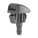 CHISGUETERO LIMPIAPARABRISAS TY YARIS 06-16  NEGRO 1 PIEZA PLASTICO Derecho/Izquierdo Delantera  