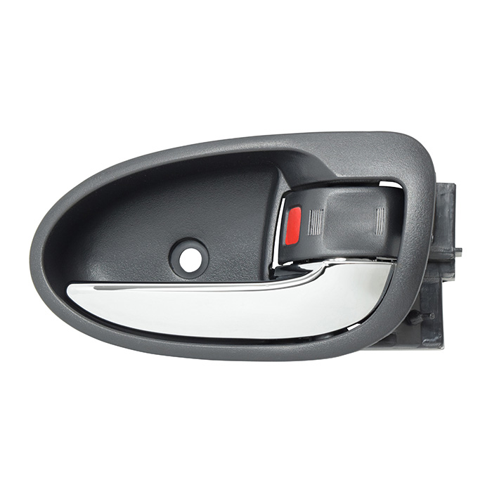 MANIJA INTERIOR TY YARIS 5P HATCHBACK 06-11  NEGRA/CROMO PLASTICO HUSHAN Derecho Delantera/Trasera  