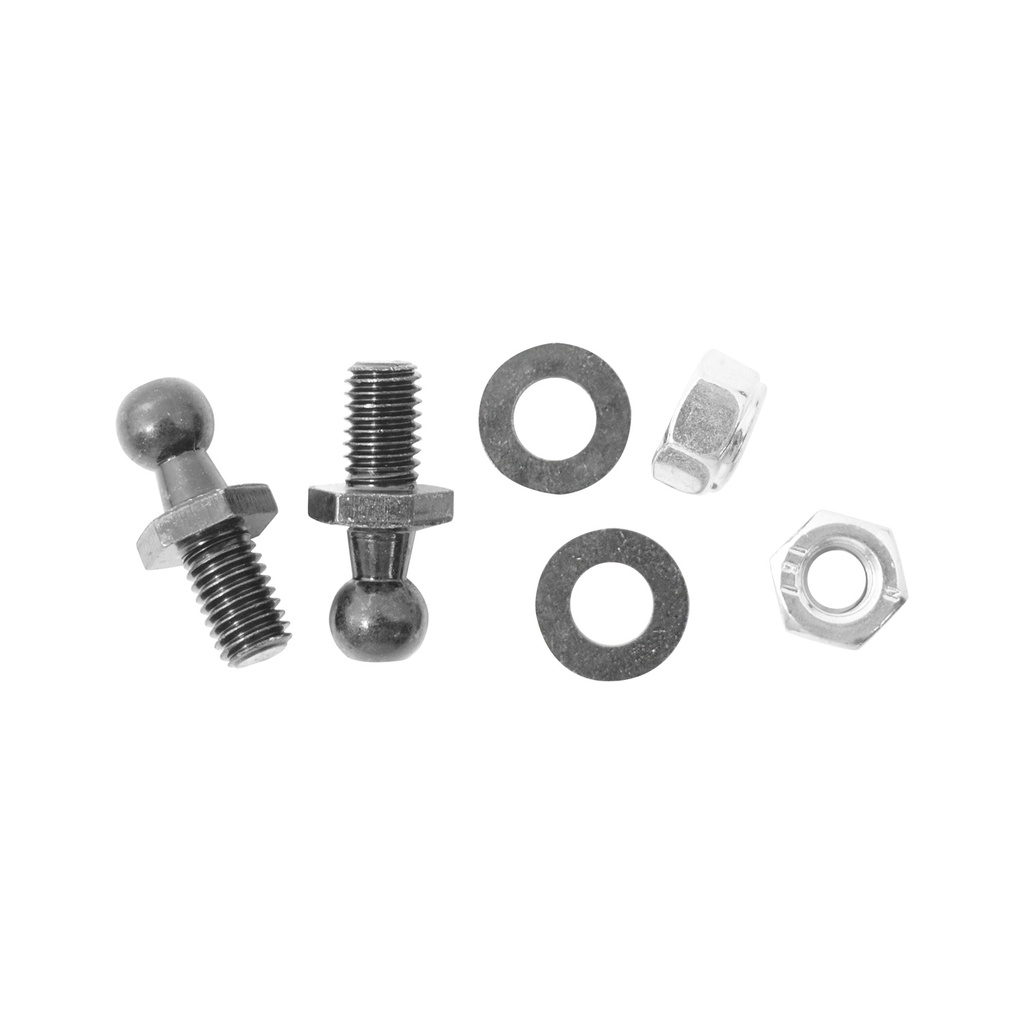 AMORTIGUADOR UNIVERSAL UN  SOLO REPUESTO 2 PIEZAS 10MM M8 SPART 15005-Derecho/Izquierdo   