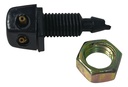 CHISGUETERO LIMPIAPARABRISAS UN VARIOS 50-23  NEGRO 1 PIEZA METAL Derecho/Izquierdo Delantera  