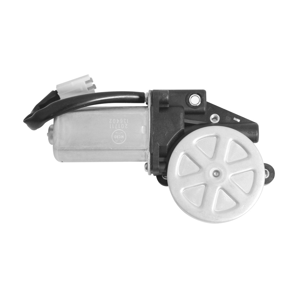 MOTOR DE ELEVADOR ELECTRICO UN VARIOS 50-23  2 PINS 9 DIENTES PARA CONVERSION ELEVADOR MANUAL A ELECTRICO ESPUELA 12VCC 3 GENERICA Derecho Delantera/Trasera  