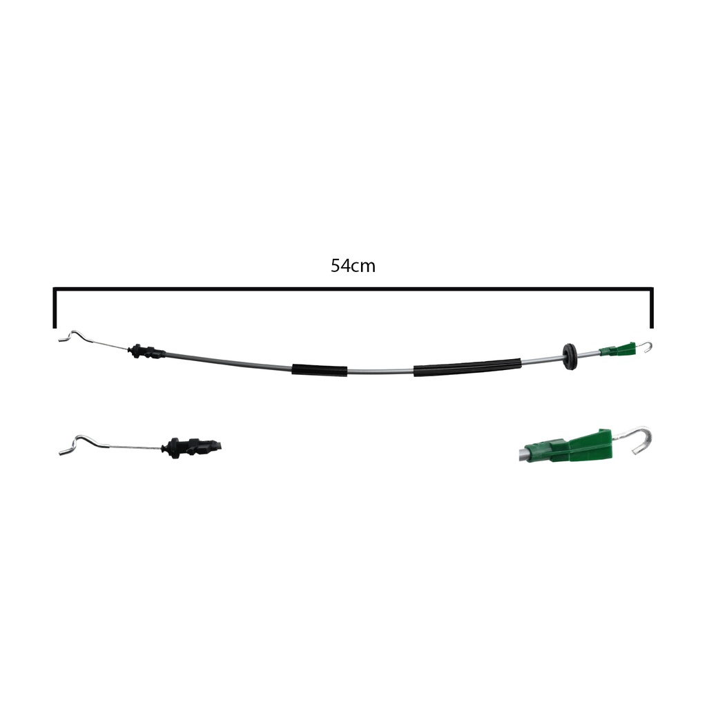 CHICOTE CERRADURA VW AMAROK 11-19  54 CM GENERICA Derecho/Izquierdo Trasera  