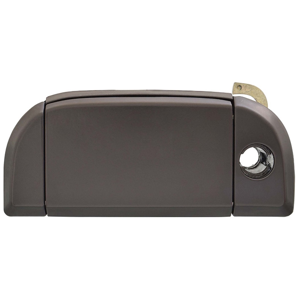 MANIJA EXTERIOR VW EUROVAN 01-04  CON HOYO PARA LLAVE LISA NEGRA ZINC HUSHAN Izquierdo Delantera  