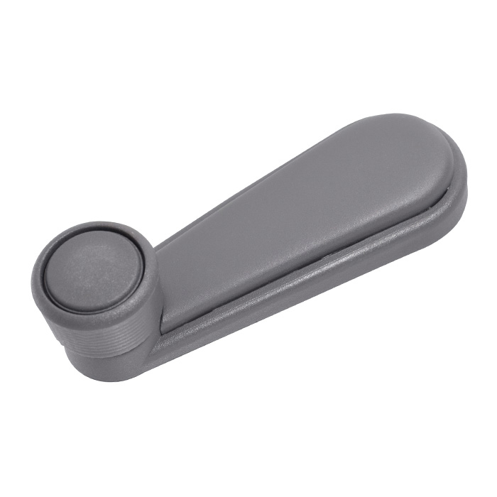 MANIJA DE ELEVAR VW GOLF 88-92/JETTA A2 87-92/POLO 82-94  PERILLA GRIS PARA TORNILLO PLASTICO GRIS    