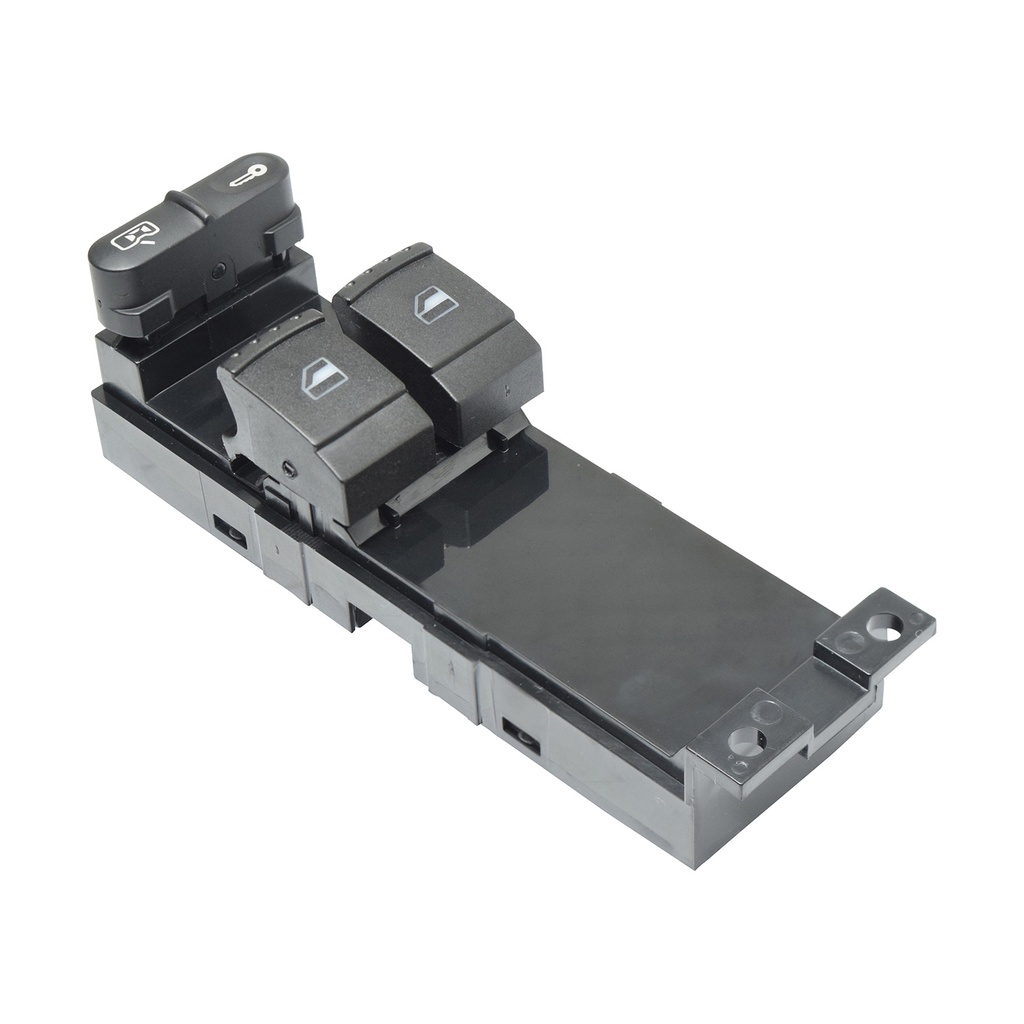 CONTROL ELECTRICO VW GOLF 2P 00-06  DE ELEVADOR 6 PINS 3 TECLAS NEGRO COMPATIBLE CON 9PINS 12VCC MANIJAUTO    