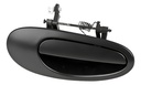 MANIJA EXTERIOR DG NEON 00-05  CR CIRRUS/SEBRING  DG STRATUS 4P SEDAN 01-06  SIN HOYO PARA LLAVE NEGRA PLASTICO HUSHAN Derecho Delantera/Trasera  
