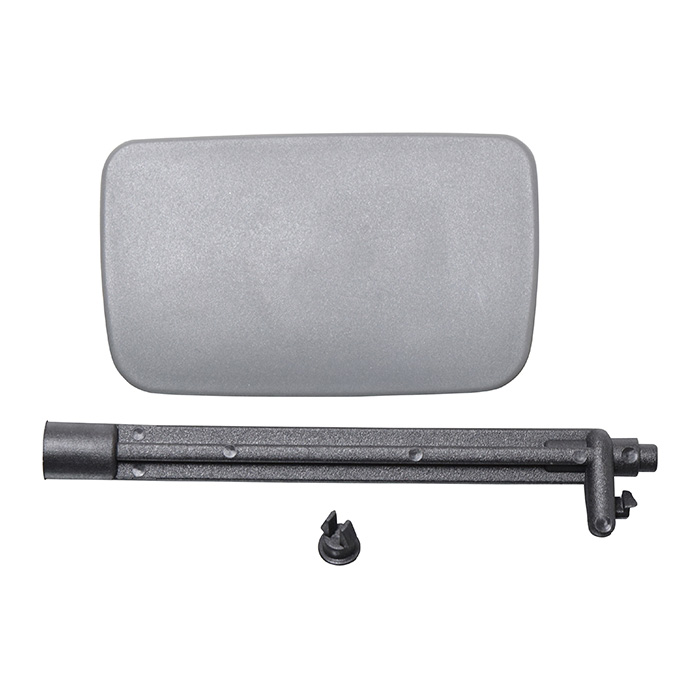 MANIJA INTERIOR VW POINTER 00-05  SOLO MANIJA SIN HOYO SIN PERNO 1 PIEZA PARA GUANTERA GRIS PLASTICO GENERICA    