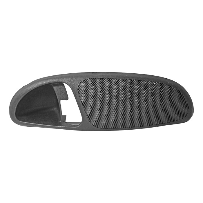 MANIJA INTERIOR VW POINTER 00-05  SIN HOYO SOLO BISEL NEGRO PLASTICO Derecho Delantera  