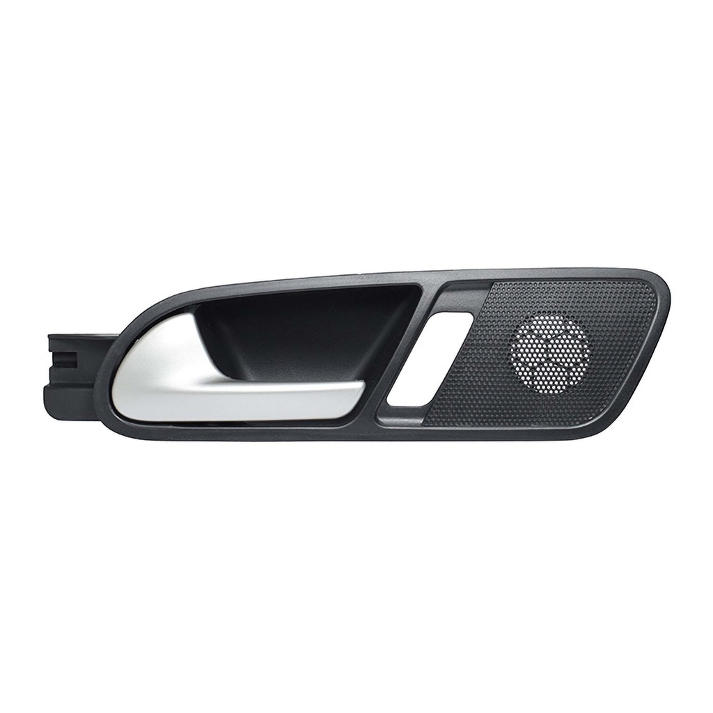 MANIJA INTERIOR VW TIGUAN 09-17  NEGRO/PLATA HUSHAN Izquierdo Trasera  