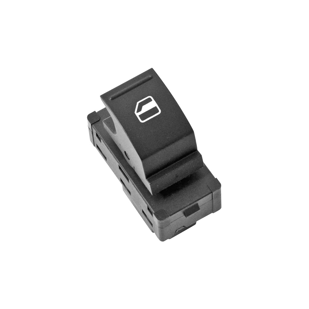 CONTROL ELECTRICO VW UP! 16-18  DE ELEVADOR 6 PINS 1 TECLA NEGRO 12VCC MANIJAUTO    