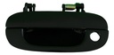 MANIJA EXTERIOR DG RAM 1500/2500/3500 94-01  CON HOYO PARA LLAVE LISA PARA PINTAR NEGRA PLASTICO HUSHAN Izquierdo Delantera  