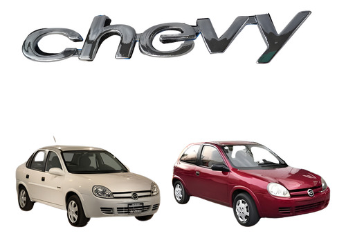 LETRAS CHEVY 2004-2005 PEGADA CROMO