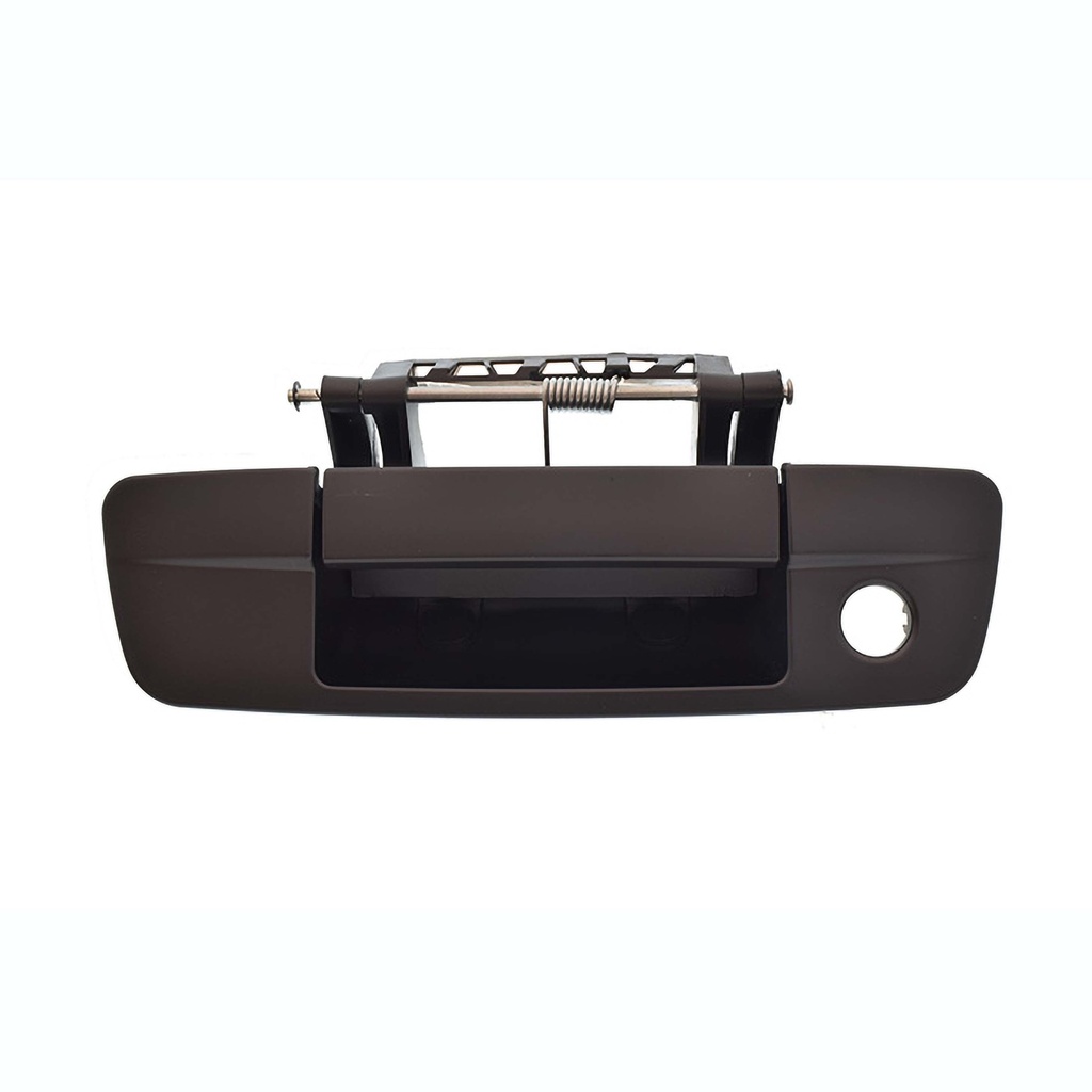 MANIJA DE TAPA DG RAM 1500/2500 09-12  CON HOYO PARA LLAVE Y SIN HOYO PARA CAMARA LISA NEGRA PLASTICO HUSHAN    