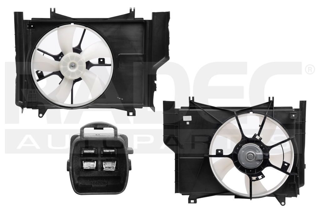 MOTOVENTILADOR DG ATTITUDE 15-24 L3 1.2L AUT P/RAD SENCILLO COMPLETO 4 PINES KS
