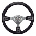 VOLANTE DEPORTIVO TIPO FIBRA DE CARBONO BRONX
