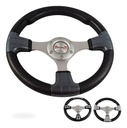 VOLANTE DEPORTIVO TIPO FIBRA DE CARBONO BRONX