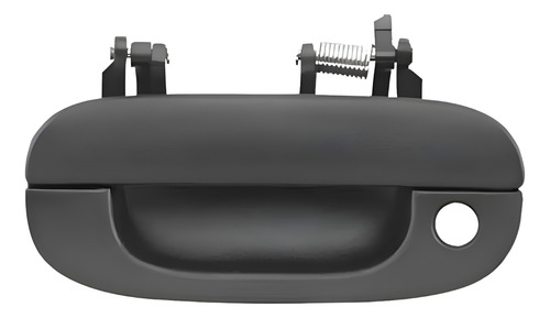 MANIJA EXTERIOR DG RAM 1500/2500/3500 94-01  CON HOYO PARA LLAVE CORRUGADA PLASTICO HUSHAN Izquierdo Delantera  
