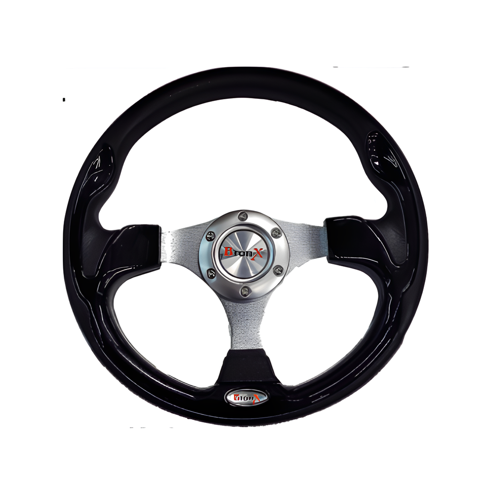 VOLANTE DEPORTIVO NEGRO BRONX