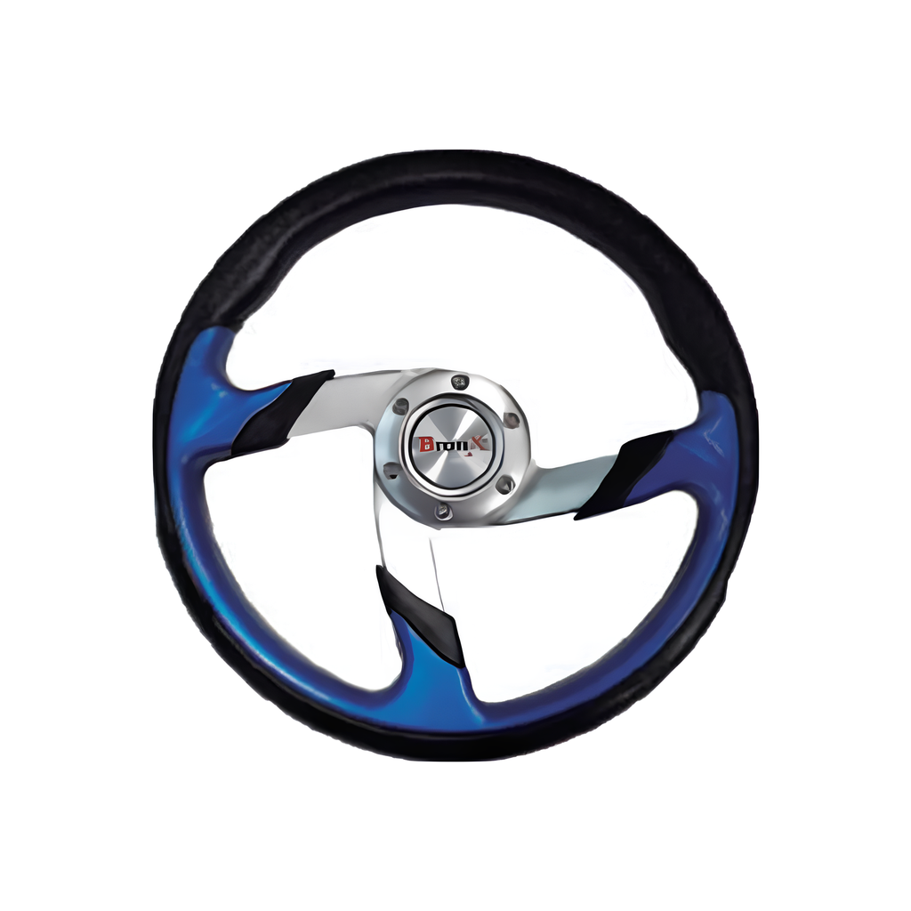 VOLANTE DEPORTIVO NEGRO/AZUL BRONX