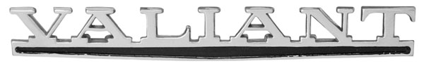 EMBLEMA LETRAS VALIANT METAL