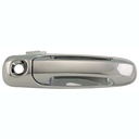 MANIJA EXTERIOR DG RAM 1500/2500/3500 02-08/DAKOTA 05-12  MT RAIDER 06-09  CON HOYO PARA LLAVE CROMADA PLASTICO HUSHAN Derecho Delantera  