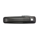 MANIJA EXTERIOR DG RAM 1500/2500/3500 09-18  CON HOYO PARA LLAVE CORRUGADA NEGRA HUSHAN Izquierdo Delantera  