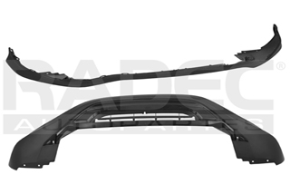 FASCIA DELANTERA HD CR-V 15-16 CORRUGADA 4X2/4X4/EXL/I-STYLE/LX L4 4 CILINDROS 2.4L 5 PUERTAS INFERIOR