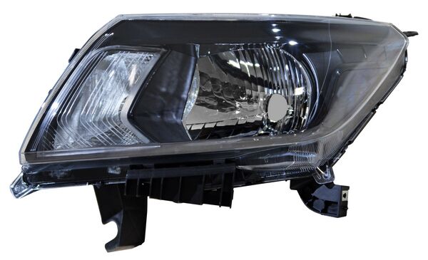 FARO NISSAN PU NP300/ FRONTIER 21-24 FONDO NEGRO 678. 2252 IZQ 285