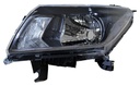 FARO NISSAN PU NP300/ FRONTIER 21-24 FONDO NEGRO 678. 2252 IZQ 285