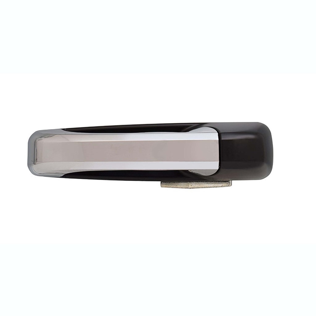 MANIJA EXTERIOR DG RAM 1500/2500/3500 09-18  SIN HOYO PARA LLAVE LISA PARA PINTAR NEGRA/CROMO PLASTICO HUSHAN Derecho Delantera/Trasera  