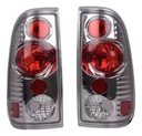 JUEGO CALAVERAS FD F-150/F-250 97-07/LOBO 97-03 TRANSPARENTE/ROJO TW