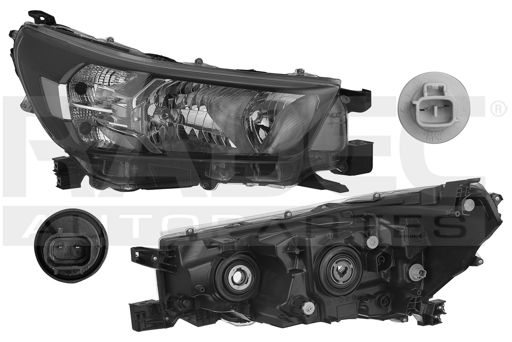 FARO TY HILUX SR 21-22 DEPO DER