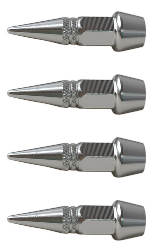 TAPON DE VALVULA BALA RIFLE CORTO 45MM PLATA