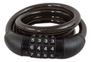 CANDADO CABLE DE ACERO CON COMBINACION MOTO